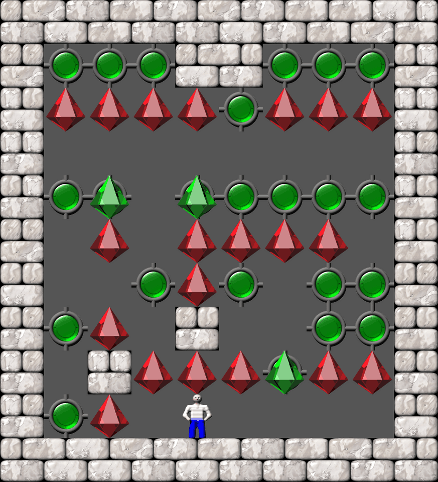 Sokoban Bugs collection 2 level 80